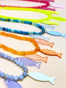 Pingente Peixe 35mm Transparente Acrílico - 1 Und - Imagem 2