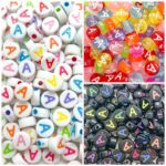 Miçanga Redonda Letra A 6mm – 20 Gramas