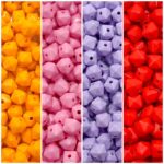 Conta Quadrada Leitosa 8mm - 20 Gramas