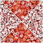 Miçanga Chinesa Rajada 6/0 - 20 Gramas