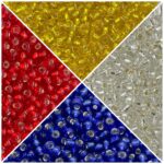 Miçanga Jablonex Espelhada 6/0 - 20 Gramas