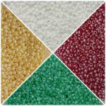 Miçanga Jablonex Perolada 9/0 - 20 Gramas