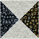 Miçanga Jablonex Perolada 2/0 - 20 Gramas