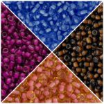 Miçanga Chinesa Lined 6/0 - 20 Gramas