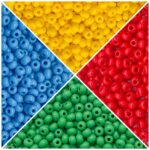 Miçanga Jablonex Leitosa 6/0 - 20 Gramas