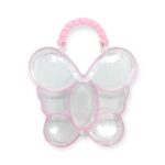 Organizador Borboleta Rosa 14x12cm – Prático e Encantador