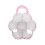 Organizador Flor 16x13cm Rosa - 1 Und