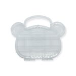 Organizador Ursinho 16,5x19,5cm Transparente - 1 Und