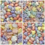 Contas Diversas Irizadas - 20 Gramas