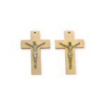 Pingente Cruz c/ Cristo 06X04cm - 1 Und
