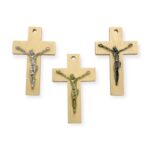 Pingente Cruz c/ Cristo 8x05cm - 1 Und