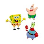 Aplique Emborrachado Bob Esponja - 1 Und