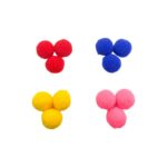 Pompom Sintético 20mm - 100 Unds