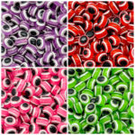 Conta Olho Grego 6x10mm Resina - 20 Gramas