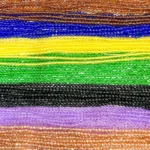 Fio Cristal Rondela 2mm - 1 Fio