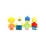 Pingente Emborrachado Simpsons 60mm - 1 Und