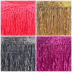 Franja Paetê c/ Tule 20cm - Metro