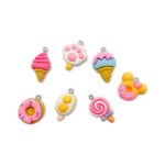 Pingente Biscuit Guloseimas Diversas - 2 Unds