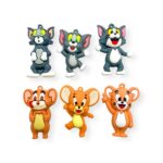 Pingente Emborrachado Tom e Jerry - 1 Und