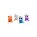Pingente Resina Urso 23mm - 2 Unds