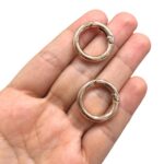 Fecho Redondo 24mm Dourado - 1 Und - Imagem 2