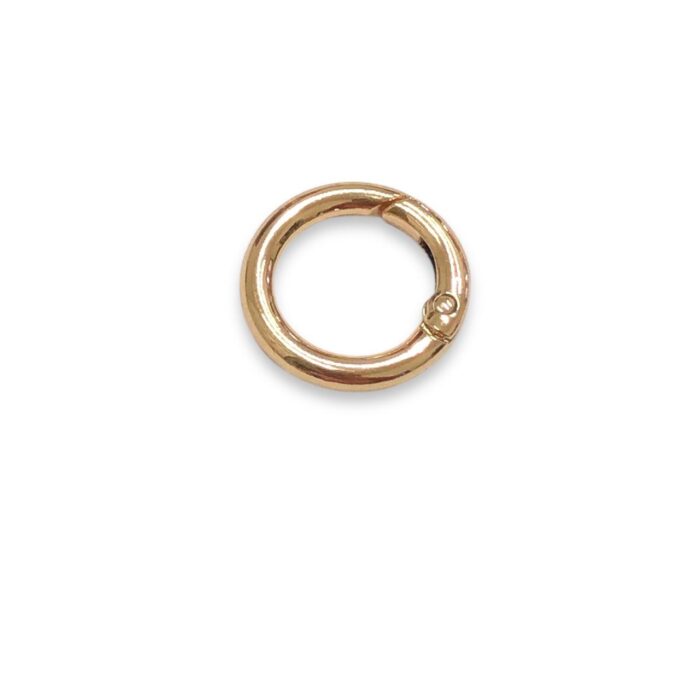 Fecho Redondo 24mm Dourado - 1 Und - Imagem 1