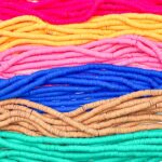 Disco Fimo Emborrachado Diversos 8mm – 1 Fio