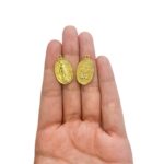 Pingente Nossa Senhora 22mm Dourado - 1 Und - Imagem 2