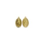 Pingente Nossa Senhora 22mm Dourado - 1 Und