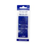 Agulha P/ Miçanga 0,45mm - 4 Unds