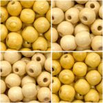 Conta Bola Madeira 14mm - 20 Gramas