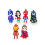 Pingente Emborrachado Vingadores Diversos - 1 Und