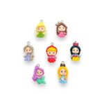 Pingente Resina Princesas Diversos - 2 Unds