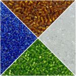 Vidrilho Jablonex Espelhado - 20 Gramas