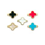 Entremeio Flor C / Resina 14mm - 1 Und