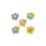 Aplique Resina Flor 20mm - 2 Unds