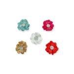 Aplique Flor 25mm - 2 Unds