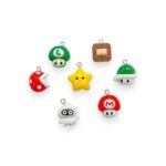 Pingente Resina Mario Diversos - 2 Unds