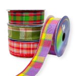 Fita Gorgurão Xadrez 25mm - Metro