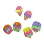 Aplique Emborrachado Guloseimas Diversas –  2 Unds