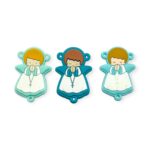 Pingente Emborrachado Anjo - 1 Und