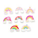 Aplique Emborrachado Arco-íris Diversos - 1 Und