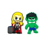 Aplique Emborrachado Super Heróis Diversos - 1 Und