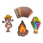 Aplique Junino Diversos - 1 Und