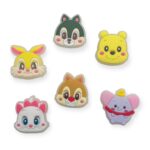 Aplique Emborrachado Personagens Diversos 28mm - 1 Und