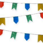 Bandeira Junina 18,5cm - 7 Metros