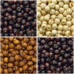 Conta Bola Madeira 8mm - 20 Gramas