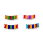 Botão Bandeira Junina 30mm - 1 Und