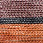 Tira Couro Natural Trançado 5mm – 1 Metro