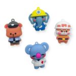 Pingente Emborrachado Bichinhos Diversos – 1 Und